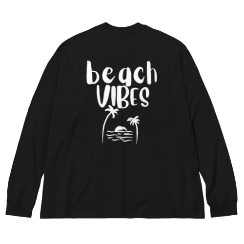 Beach Vibes ビッグシルエットロングスリーブTシャツ