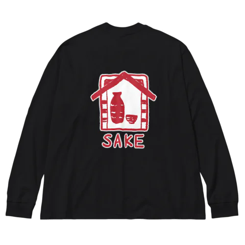 こたつWorldハウスのねこ Big Long Sleeve T-Shirt