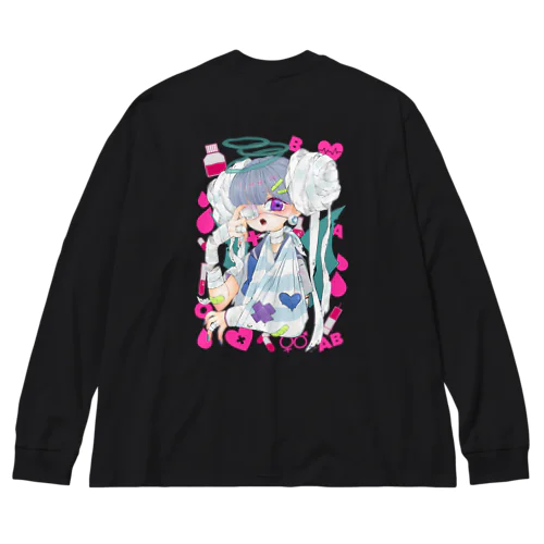 ギブスちゃん Big Long Sleeve T-Shirt