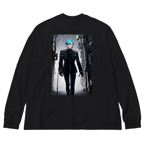 孤独なクール君 Big Long Sleeve T-Shirt