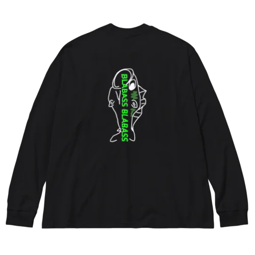 ブラックバス　ブラバス Big Long Sleeve T-Shirt