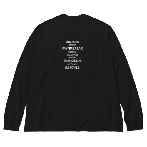 隣人シリーズ ビッグシルエットロングスリーブTシャツ