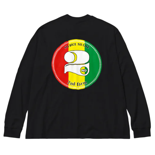 rasta rogo ビッグシルエットロングスリーブTシャツ