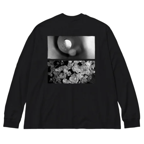 ロンT　VOYAGE　BLACK Big Long Sleeve T-Shirt