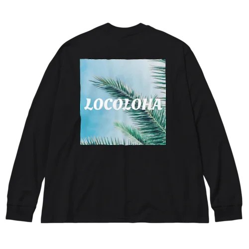 LOCOLOHA ビッグシルエットロングスリーブTシャツ