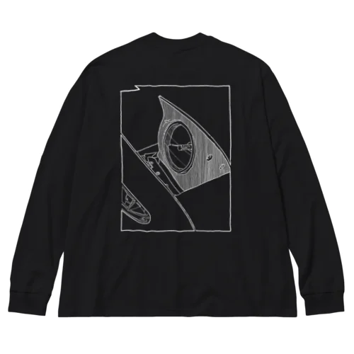 ロードスターの目(白) Big Long Sleeve T-Shirt