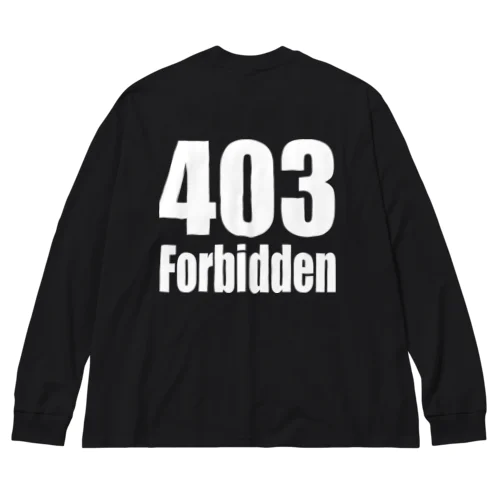 403 Forbidden ビッグシルエットロングスリーブTシャツ