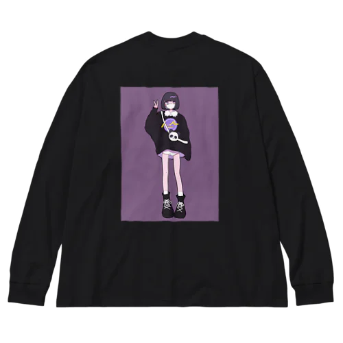 スウェットちゃん Big Long Sleeve T-Shirt