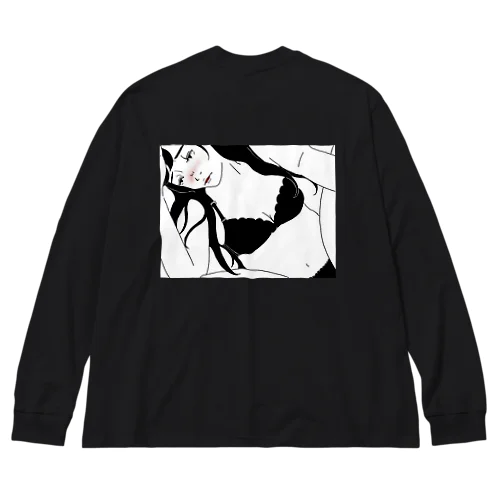 こっち向いてよ Big Long Sleeve T-Shirt