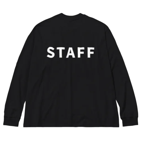 staff ビッグシルエットロングスリーブTシャツ