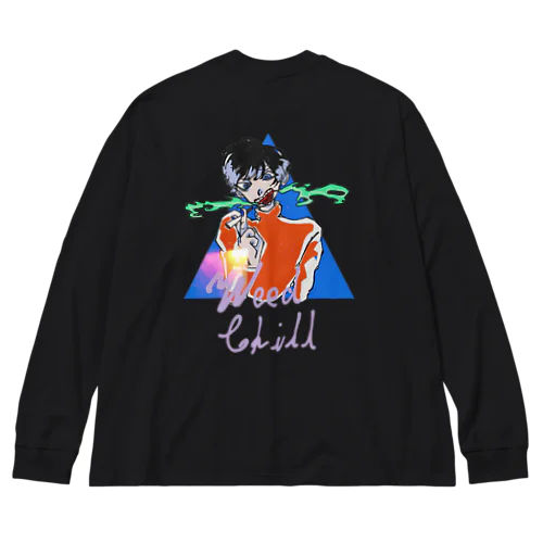 Weed でChill Big Long Sleeve T-Shirt