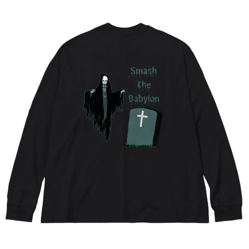 The Grim Reaper ビッグシルエットロングスリーブTシャツ