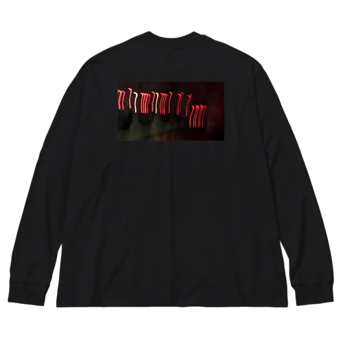 夜コインランドリー Big Long Sleeve T-Shirt