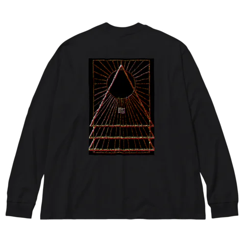 △ピラミッドパワー△ Big Long Sleeve T-Shirt