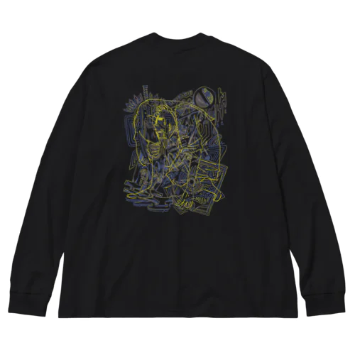 う(れ)い 夜 Big Long Sleeve T-Shirt