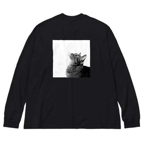 蓮君 Big Long Sleeve T-Shirt