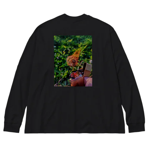 燃焼たんぽぽ Big Long Sleeve T-Shirt