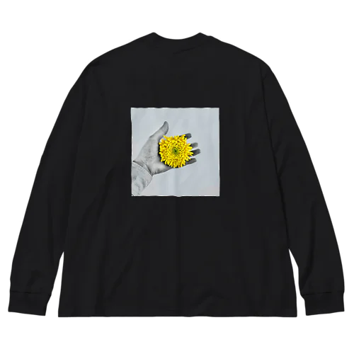 chrysanthemum／菊 Big Long Sleeve T-Shirt