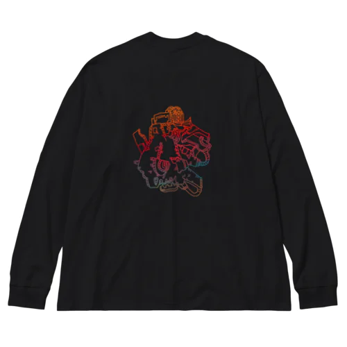 キカイドクロ Big Long Sleeve T-Shirt