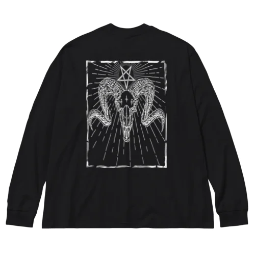 Baphomet ビッグシルエットロングスリーブTシャツ