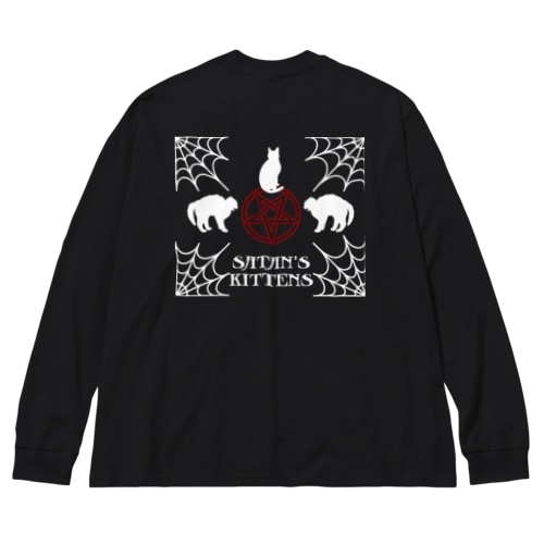 SATAN'S KITTENS ロングスリーブT Big Long Sleeve T-Shirt