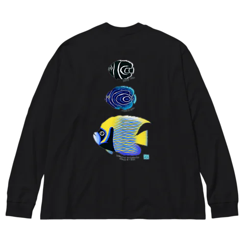 タテジマキンチャクダイ親子 Big Long Sleeve T-Shirt