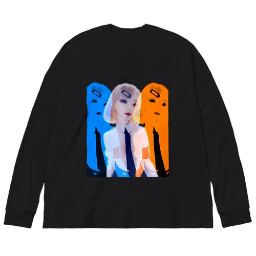 MyDoll02：マルガレーテ(グラフィック) Big Long Sleeve T-Shirt