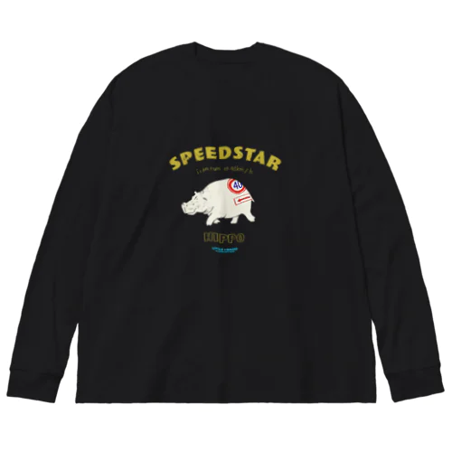 駿足カバT Big Long Sleeve T-Shirt