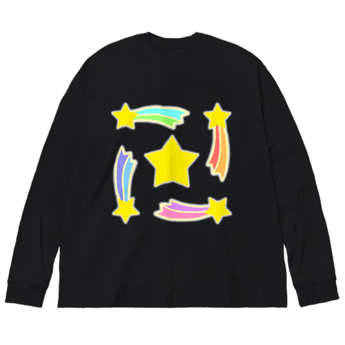 流れ星 Big Long Sleeve T-Shirt