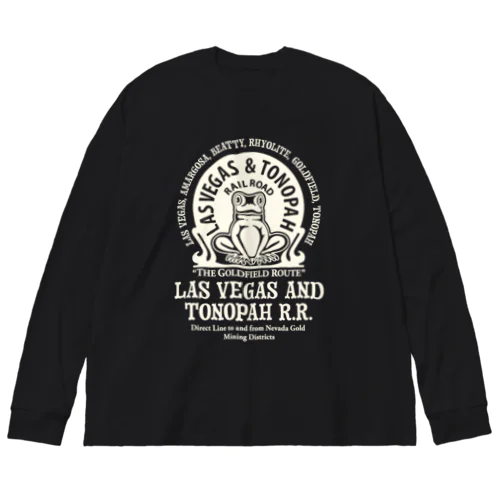 Lasvegas Tonopah Railroad_LBE ビッグシルエットロングスリーブTシャツ