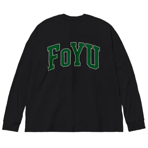 FoYU ARCH LOGO  Big Long Sleeve T-Shirt