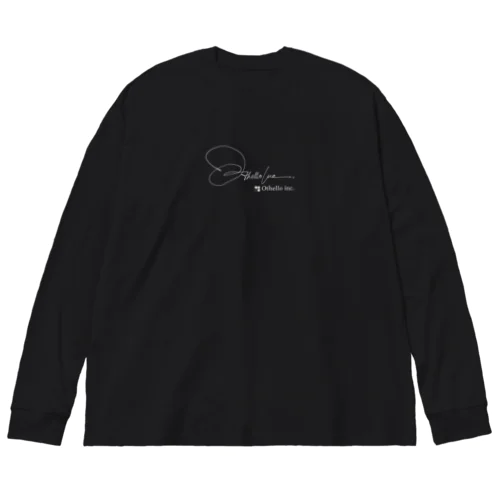 Othello inc. White logo Big Long Sleeve T-Shirt