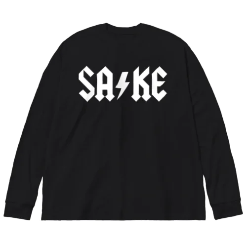 イナズマSAKE ビッグシルエットロングスリーブTシャツ