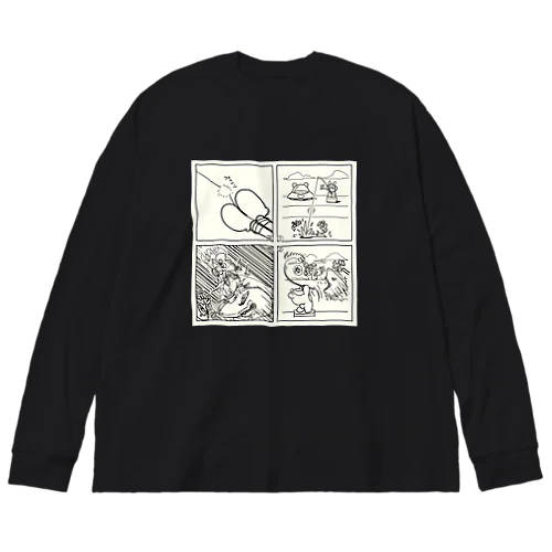 釣り ビッグシルエットロングスリーブTシャツ