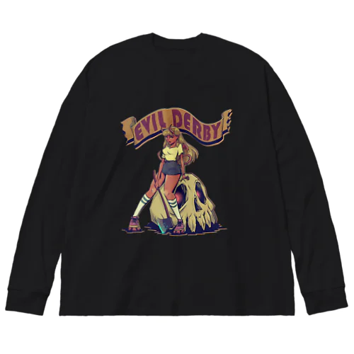 "Evil Derby" Big Long Sleeve T-Shirt