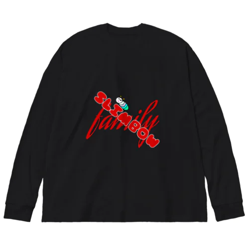 スリムボウファミリー　スリミーver. Big Long Sleeve T-Shirt