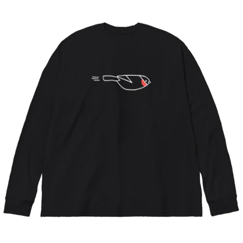 FLYING USO -type A-（濃色用） Big Long Sleeve T-Shirt