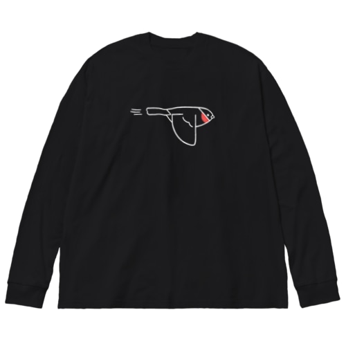 FLYING USO -type B-（濃色用） Big Long Sleeve T-Shirt