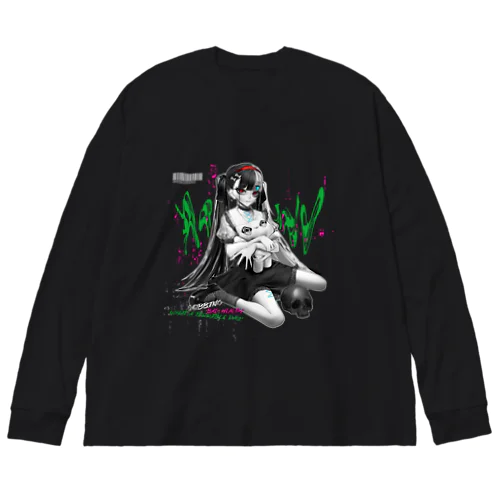 ツートンちゃん(仮) Big Long Sleeve T-Shirt