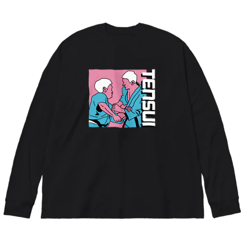 TENSUI 打ち合い Big Long Sleeve T-Shirt