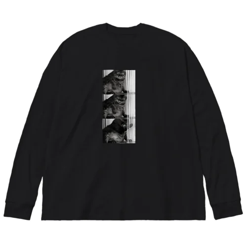 毛づくろいする瞬間 Big Long Sleeve T-Shirt