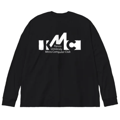 KMC 京大マイコンクラブ(白ロゴ) ビッグシルエットロングスリーブTシャツ