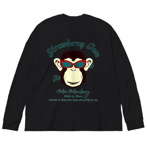 MR.MONKEY ビッグシルエットロングスリーブTシャツ