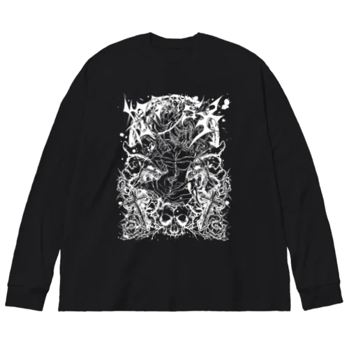 エゴイスト乙女　白抜き Big Long Sleeve T-Shirt