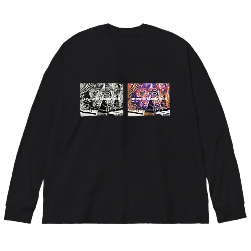 IBF long sleeve T ビッグシルエットロングスリーブTシャツ