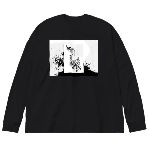 RIGHT SIDE  Big Long Sleeve T-Shirt