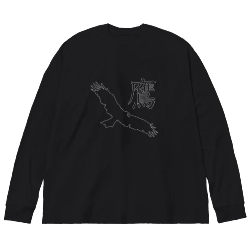 鷹　 Big Long Sleeve T-Shirt