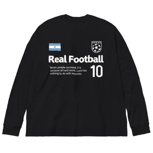 リアルフットボール アルゼンチン Big Long Sleeve T-Shirt