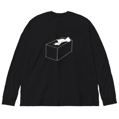 箱ティッシュ Big Long Sleeve T-Shirt