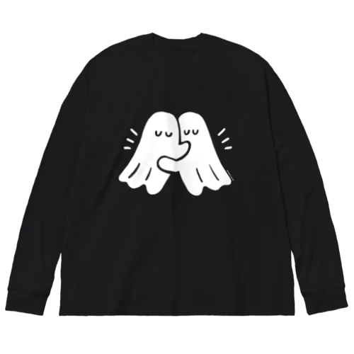 ハグハグおばけ Big Long Sleeve T-Shirt